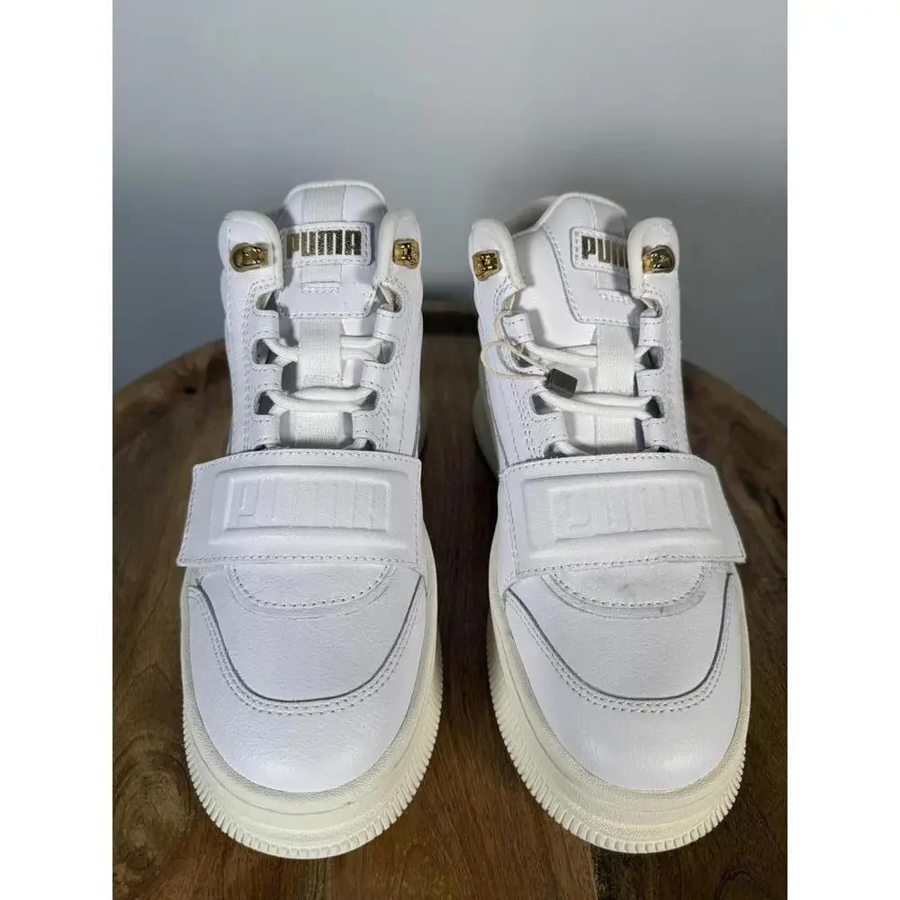 NWB Puma Deva Boot Women's White Lifestyle Sneakers Shoes Size 6 - Picture 2 of 10